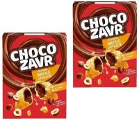 Choco zavr хрустящие подушечки с нежной шоколадно-ореховой начинкой, 220 г