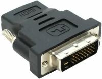 Переходник HDMI 19F -> DVI-D 25M