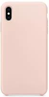 Чехол для iPhone XS Max Liquid Silicone Case Pink Sand