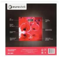 Весы EuroStek ЕВS-2805 стекло до 180кг 280*280*5