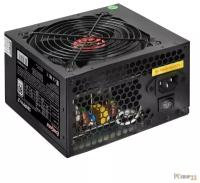 Блок питания 500W ExeGate 80 PLUS® 500PPH-LT-OEM (ATX, APFC, КПД 82% (80 PLUS), 12cm fan, 24pin, (4+4)pin, PCIe, 5xSATA, 3xIDE, black, RTL)