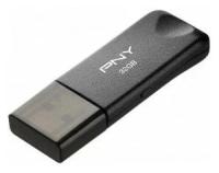 Флеш-диск 32GB PNY Attache Classic USB 2.0, черный [FD32GATTCKTRK-EF]