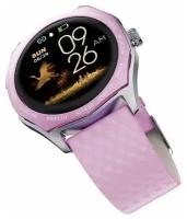 Умные часы с измерением артериального давления, пульсометром ZDK V18 Pink, розовые