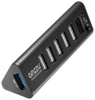 Концентратор USB 3.0/2.0 Ginzzu GR-315UB, 7 портов (1xUSB3.0+6xUSB2.0)