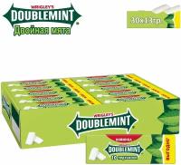 Wrigley's Doublemint жевательная резинка Мята 13.6г Набор 30 шт