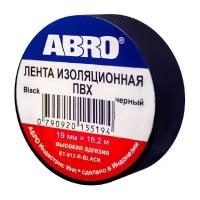 Изолента ABRO ET-912-20-R, черный