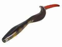 Виброхвост LJ 3D Series Kubira Fire Tail 7" (17,5 см), цвет PG38, 1 шт