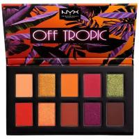 NYX professional makeup Палетка теней Off Tropic Shadow Palette