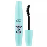 Eva Mosaic Тушь для ресниц Twist and Go Mascara, черный