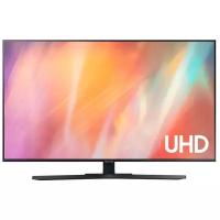 55" Телевизор Samsung UE55AU7570U 2021 HDR, LED RU, titan gray