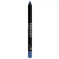 Provoc Gel Eye Liner 74 Entranced Гелевая подводка в карандаше для глаз (цв. темно-синий)