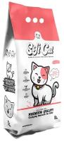 Soft Cat Наполнитель комкующийся бентонитовый без запаха 5 л