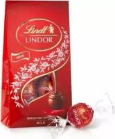 Шоколадные конфеты Lindt LINDOR Молочная начинка 137 г (из Финляндии)