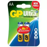 Батарейка GP Ultra Plus Alkaline AA, 2 шт