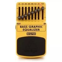 Behringer Bass Graphic Equalizer BEQ700 Педаль-эквалайзер