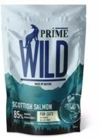 PRIME WILD GF SCOTTISH Сухой корм для кошек, с лососем, 500 гр