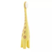 Dr.Brown's Зубная щётка для малыша Жирафик Желтый