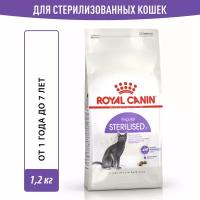 Сухой корм для стерилизованных кошек Royal Canin Sterilised 37 1.2 кг