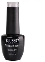 BlueSky, Топ для гель-лака Rubber, 8 мл