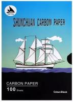 Бумага копировальная А4, 100 листов, чёрная