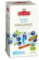 Чайный напиток Riston Super Slim Organic, Супер стройный Органический для похудения, 20 пакетиков по 1.5 гр