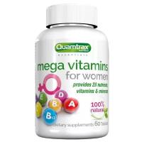 Quamtrax Nutrition Mega Vitamins for Women (60 таб.)