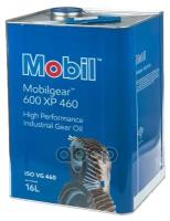 MOBIL 155989 Масло редукторное MOBIL Mobilgear 600 XP 460 минеральное 16 л 155989