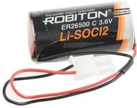 Элемент питания ROBITON ER26500-55572P C с коннектором PK1