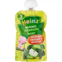 Пюре Heinz яблоко, брокколи, с 5 месяцев