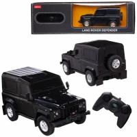 Машина р/у 1:24 Land Rover Defender черный, 2,4G