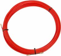 Протяжка кабельная REXANT (мини УЗК в бухте), стеклопруток, d3,5 мм 30 м, красная