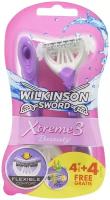 Wilkinson Sword Xtreme 3 Beauty Sensitive / Бритвенный одноразовый станок (8 шт.)