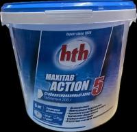 Многофункциональные таблетки HTH Maxitab Action 5 "5 в 1", 5 кг