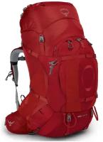 Рюкзак женский туристический Osprey Ariel Plus 85 Carnelian Red