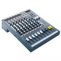 Soundcraft EPM6 микшерный пульт, 6 моно + 2 стерео входа, микрофонные предусилители GB-30