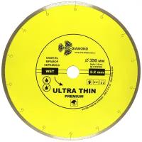 Диск алмазный Trio-Diamond 350х32/25.4мм Ultra Thin Premium сплошной UTW509