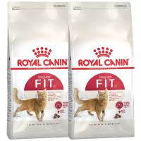 Royal CANIN FIT 32 для активных взрослых кошек (15 + 15 кг)