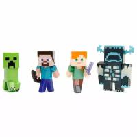 Фигурки Jada Toys 2.5" Minecraft Figures (4 Packs) 34337