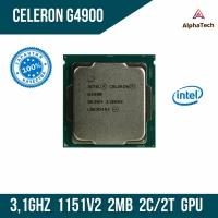 Процессор Intel Celeron G4900 ( 3,1 ГГц, LGA 1151V2, 2 Мб, 2 ядра )