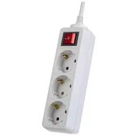 Сетевой фильтр Perfeo Powermate 3 Sockets 1.8m White PF-PM-3/1.8-W