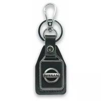 Брелок для ключей автомобиля / Брелок для брелка сигнализации / Брелок для авто BKN 002 "Ниссан" Nissan черный