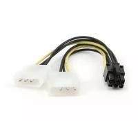 Аксессуар Разветвитель питания Gembird Cablexpert 2хMolex->PCI-E 6pin CC-PSU-6