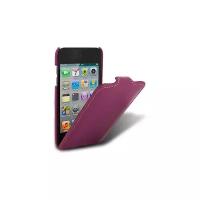 Кожаный чехол для iPod Touch 4 Melkco Leather Case - Jacka Type (Purple LC)