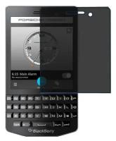 BlackBerry Porsche Design P9983 защитный экран пленка гидрогель конфиденциальность (силикон) Одна штука