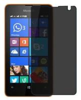 Microsoft Lumia 430 Dual SIM защитный экран пленка гидрогель конфиденциальность (силикон) Одна штука