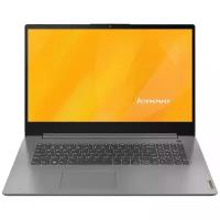 Ноутбук Lenovo IdeaPad З 3 17ITL6 (Intel Core i3 1115G4 3000MHz/17.3"/1600x900/8GB/256GB SSD/DVD нет/Intel UHD Graphica/Wi-Fi/Bluetooth/Без ОС) 82H9003FRK, Arctic Grey