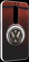 Чехол MyPads volkwagen фольскваген 1 мужской для Motorola Moto X Force (XT1585 / XT1581) задняя-панель-накладка-бампер