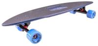 Скейтборд пластиковый Fishboard 31 sea blue 1/4 TLS-409