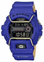 Наручные часы CASIO мужские G-Shock Casio GLS-6900-2E кварцевые, будильник, таймер обратного отсчета, секундомер, хронограф, подсветка дисплея, синий