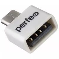 Аксессуар Perfeo PF-VI-O010 USB - MicroUSB OTG White PF_B4997